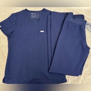 Figs Navy XS Tall Livingston